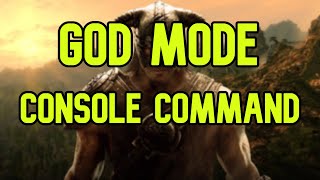 How To Toggle god Mode & Immortal In Skyrim (Console Command)