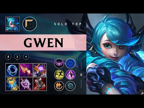 Gwen Top vs Gnar - EUW Master Patch 25.24