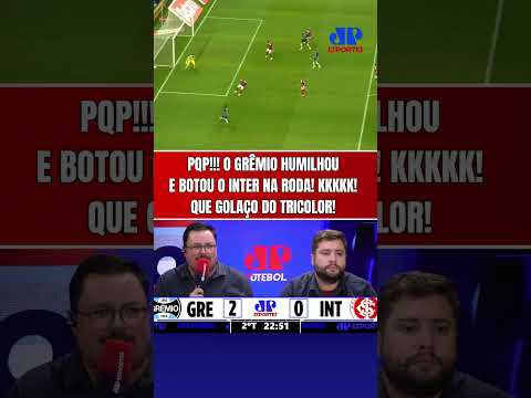 O GRÊMIO HUMILHOU E BOTOU O INTER NA RODA! KKKKKKKK! QUE GOLAÇO DO KROVINOVIC!