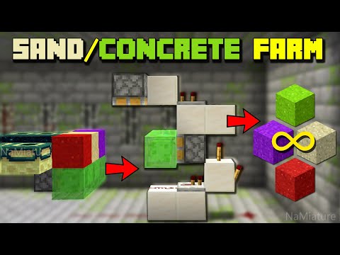 Concrete Farm Minecraft 1 16