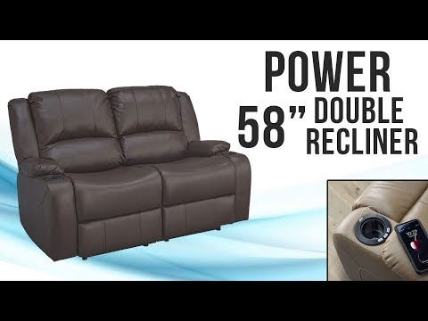 Powered 58" RV Double Recliner - RecPro