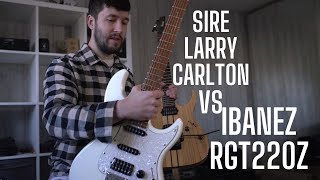 Video thumbnail for Sire Larry Carlton S7 vs Ibanez RGT220Z [Why I bought an older Ibanez] by John Nathan Cordy