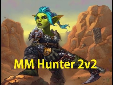 5.4 MM Hunter 2v2 - Double DPS Cleave - World of Warcraft - Mist of Pandaria