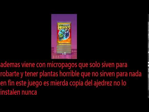 critica ah pvz heroes de mierda