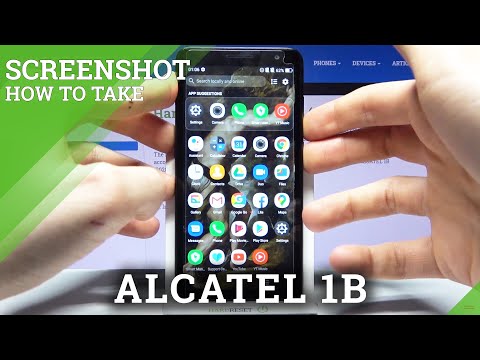How to Take Screenshot in ALCATEL 1B – Catch Screen