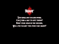 Slipknot-sarcastrophe lyrics