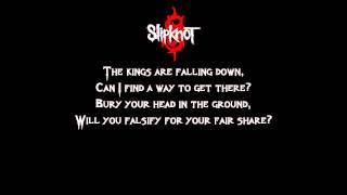 Slipknot-sarcastrophe lyrics