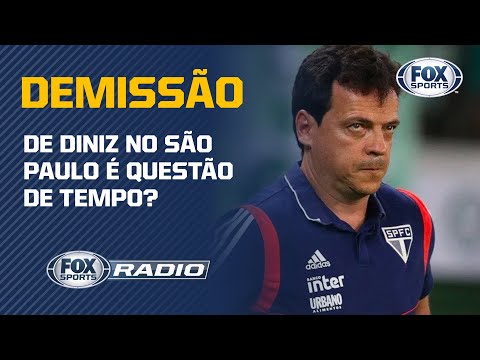 HOJE É O ULTIMO JOGO DE DINIZ COMO TREINADOR DO SÃO PAULO? Veja o debate no FOX Sports Rádio