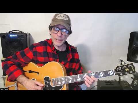 2-5-1 Jazz Guitar Riff Number 1 - Frank Vignola Online Jazz Studio