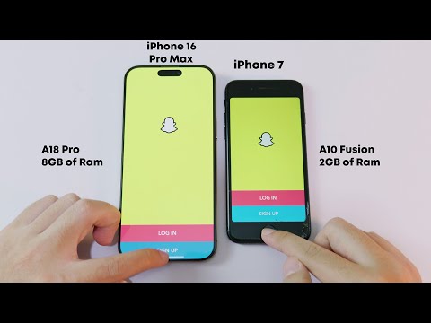 iPhone 7 VS iPhone 16 Pro Max – Speed Test