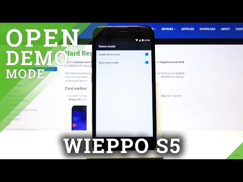 How to Get Into Demo Mode Settings in Wieppo S5 - Enable Demo Mode