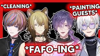 Luca, Uki, Seible, and Kaelix just FAFO-ING around 【NIJISANJI EN】