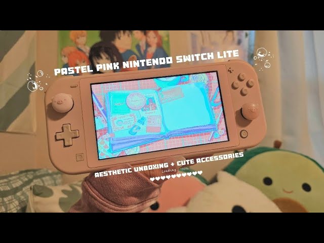 Vídeo relacionado con GeekShare 4 tapas de agarre para pulgar con tema de animales lindos, funda de silicona suave para joystick compatible con Nintendo Switch/OLED/Switch Lite- Cerdo y pollo