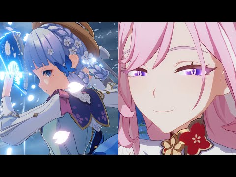 Genshin "paid" outfit vs Honkai "f2p friendly" outfit