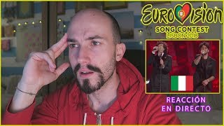 REACCIÓN a "Non mi avete fatto niente" Ermal Meta y Fabrizio Moro (ITALIA) - EUROVISION 2018