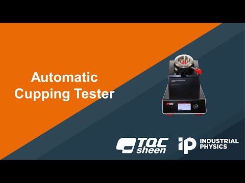 TQC Sheen Automatic Cupping Tester – Precision in Coating Resistance Testing