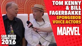 Tom Kenny and Bill Fagerbake on Marvel LIVE at San Diego Comic-Con 2016