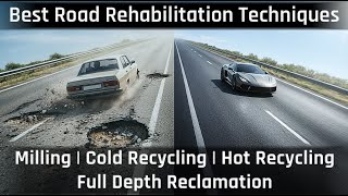 Road Rehabilitation  - All Types & Techniques | Best Guide for Sustainable Road Construction