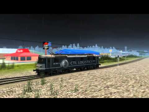 182 series electric loco from East European Trainz group