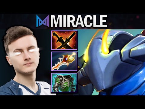 NIGMA.MIRACLE SVEN - IMBA DAMAGE - DOTA 2 7.25 GAMEPLAY
