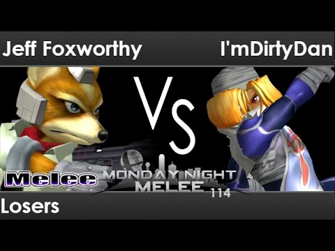 MNM 114 - Jeff Foxworthy (Fox) vs I'mDirtyDan (Sheik) Losers - Melee