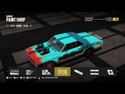 Wreckfest '67 Chevelle Lasts longer in paint shop than on track. Fairfield