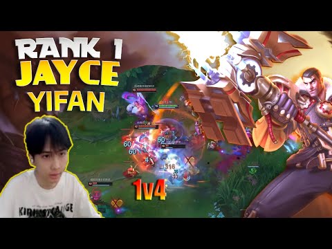 🔴 JayceKing YiFan Jayce vs Sett Master Elo - YiFan Rank 1 Jayce Guide