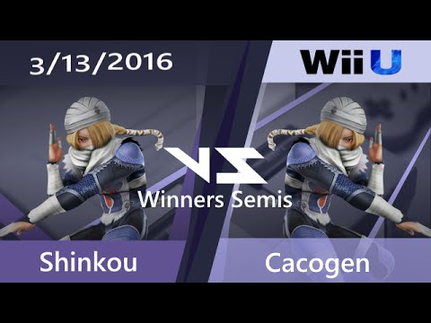 Super SmashNest 5 Winners Semis - Shinkou (Sheik) Vs. Cacogen (Sheik)
