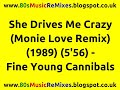 She Drives Me Crazy (The Monie Love Remix) - Fine Young Cannibals | 80s Club Mixes | 80s Club Music