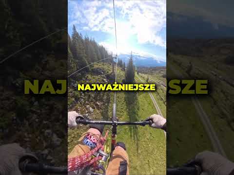 Przejechał rowerem 55-metrową linę 😱