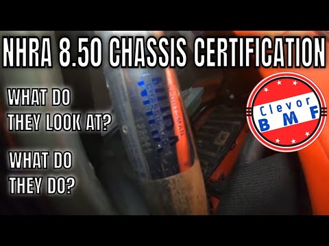 NHRA 8.50 Chassis Certification