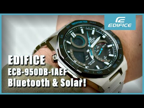 Edifice Reloj Casio ECB-950DB-1AEF Acero Hombre