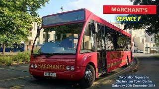 preview picture of video 'MARCHANTS CHELTENHAM SPA OPTARE SOLO MX58 KYU ON SERVICE F, SAT 20TH DECEMBER 2014'