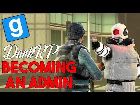 Becoming An Admin In Gmod DarkRP