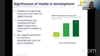 Screen Media and Youth Part 1:  Infants, Toddlers & Preschoolers - AACCI International Forum