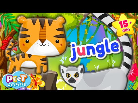 Can you guess all ANIMAL SOUNDS? • Learn 10 animals •