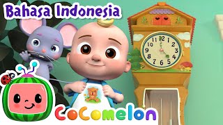 Tikus Memanjat Jam Dinding  CoComelon Bahasa Indon