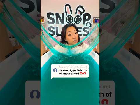 GIGANTIC Magnetic Slime 😳