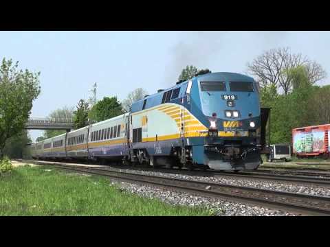 CN CP VIA Action Woodstock & Ingersoll Ont 5-19-20-2013