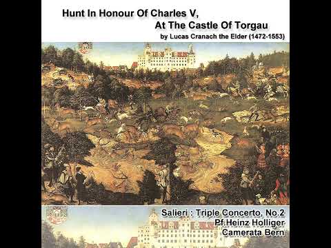 Antonio Salieri(1750-1825) : Triple Concerto for Oboe, Violin N Cello In D Major | Pf.Heinz Holliger