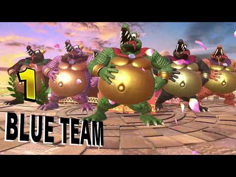 Super Smash Bros Ultimate-Team Victory Poses No.9