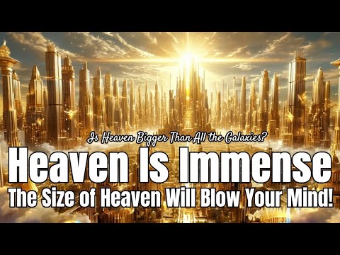 How Big Is Heaven Compared to the Universe?