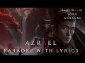 Azrael Karaoke With Lyrics L2E Empuraan Mohanlal Prithviraj Sukumaran Deepak Dev Usha Uthup
