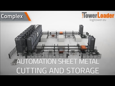 How to automate sheet metal cutting? - LogiTowerLoader COMPLEX