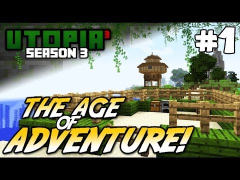 Utopia³: Age Of Adventure 1.7.2 Modpack - Part 1 - Cacti Shack!