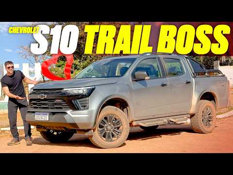Nova Chevrolet S10 Trail Boss 2027 - A MELHOR VERSÃO? MOTOR NOVO? ANDA BEM? TE CONTO TUDO AQUI!