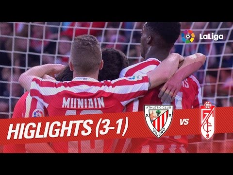 Highlights Athletic Club vs Granada CF (3-1)