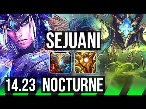 SEJUANI vs NOCTURNE (JGL) | KR Challenger | 14.23