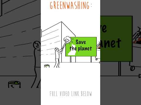 Los logotipos verdes no significan prácticas verdes #greenwashing #marketinghacks #shorts