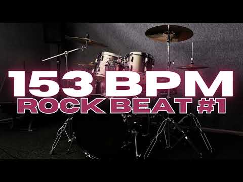 153 BPM - Rock Drum Beat - Loop 1